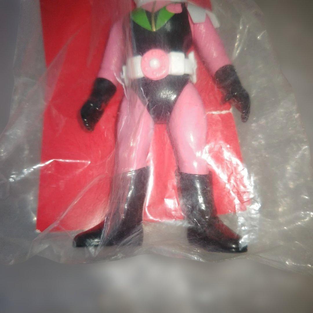 東映レトロソフビコレクション　忍者キャプター　花忍　未開封　現状品