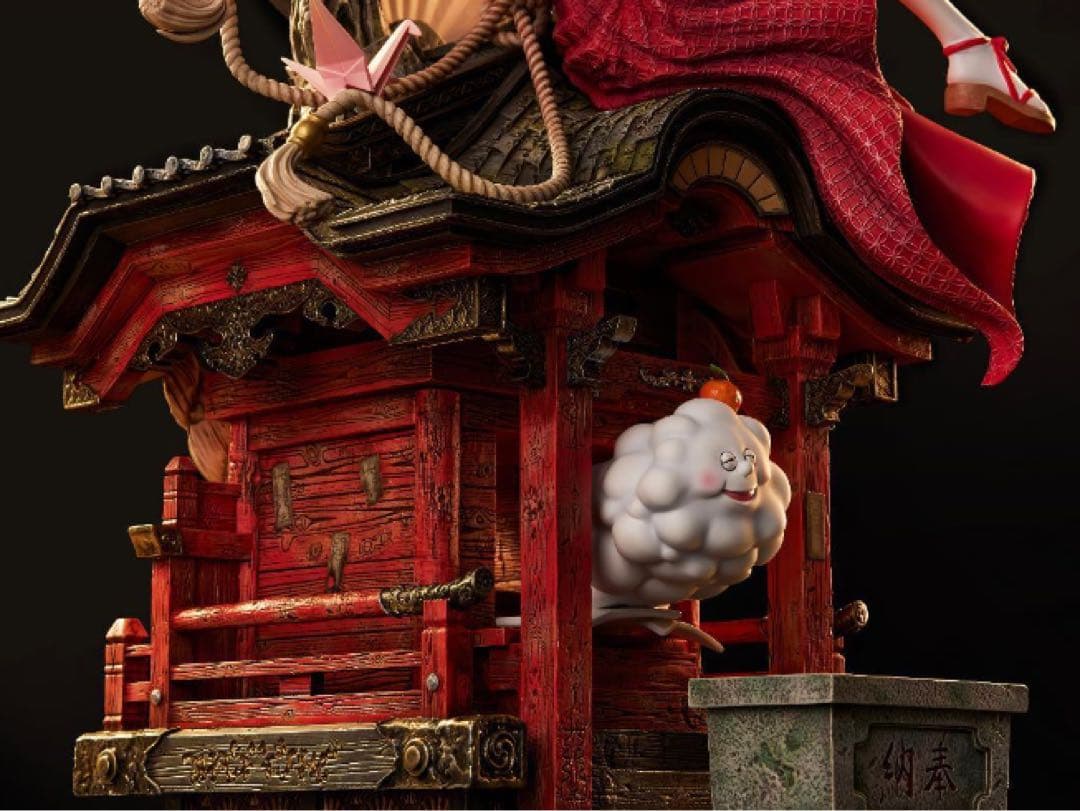 ワンピース ナミ 巫女 1/6スケール 塗装済み完成品フィギュア