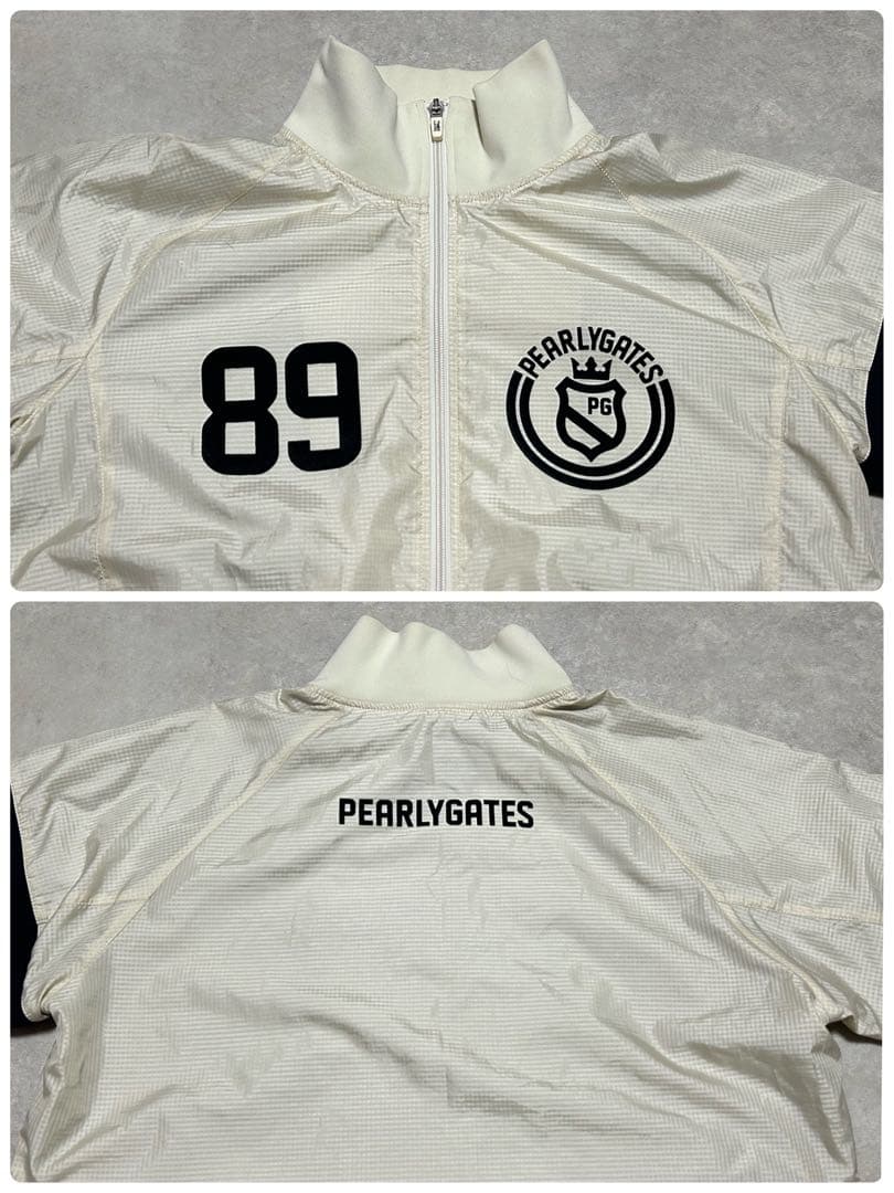 パーリーゲイツ　ジャケット スニードジャック バックロゴ　ナイロン