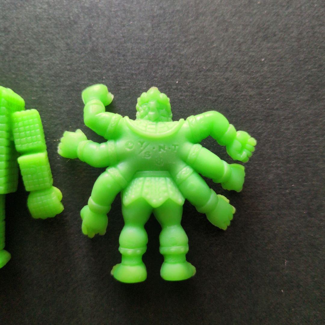 キン肉マン　キン消し　キンケシ　黄緑色　海外版　MUSCLE　サンシャイン