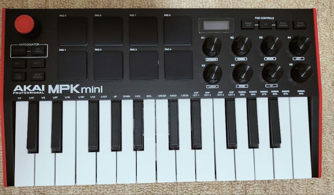 AKAI MPK mini3 MIDIキーボード
