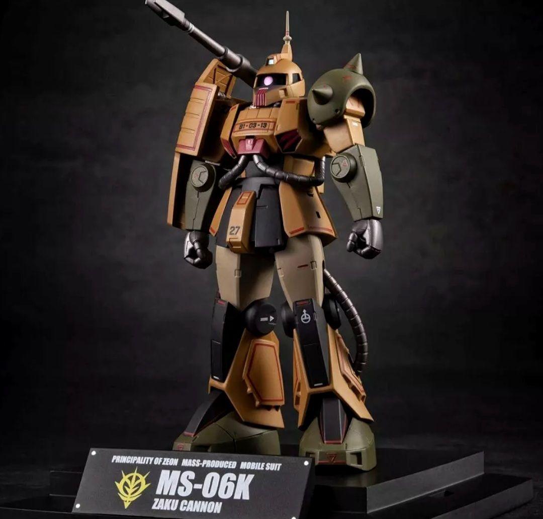 ロボット魂　MS-06K ザク・キャノン&YMS-09 プロトタイプドム