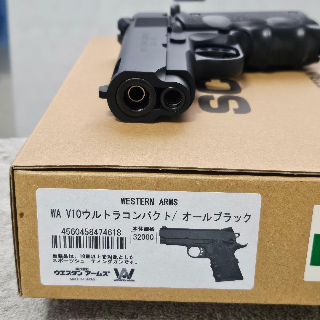 WA ver3 純正HWガスブロ V10 ウルトラコンパクト オールブラック