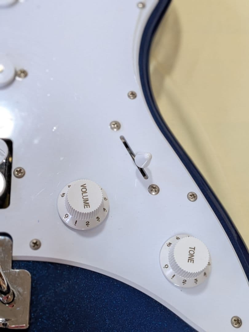 kazu美品Yamaha PACIFICA ギターブルーシールド ケース