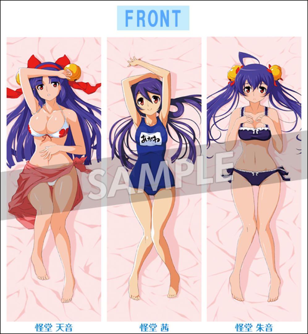 希少品　怪堂茜 みこしすたーず 抱き枕カバーコンプリート pやじきた道中記