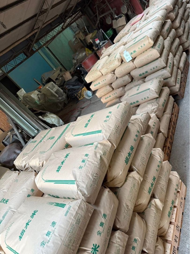 栃木県産　コシヒカリ　7年度　30キロ 送料込み