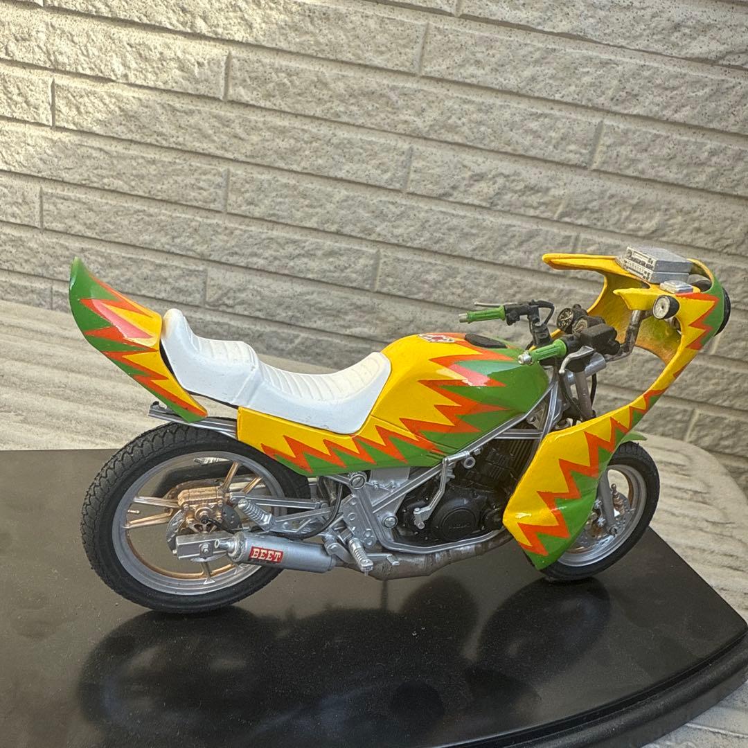 俺のマシン　RG250R 完成品　当時物　旧車會　暴走族　爆発カラー　1/12