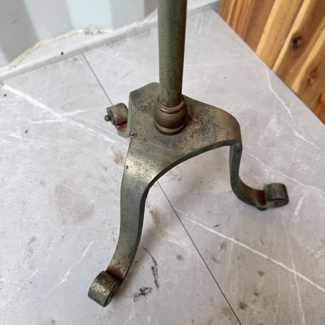 希少品✨ アンティーク家具 サイドテーブル 大理石 円卓 花台 直径31cm