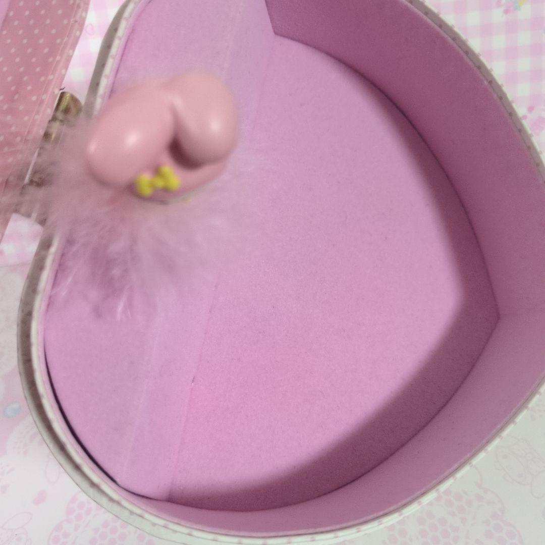 マイメロディピアノハートジュエリーBOX