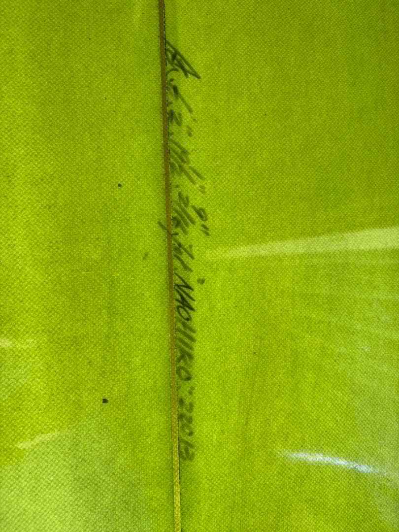 ハダクラフト　ミッドレングス　シングル　6,2　緑　ハードケース付き