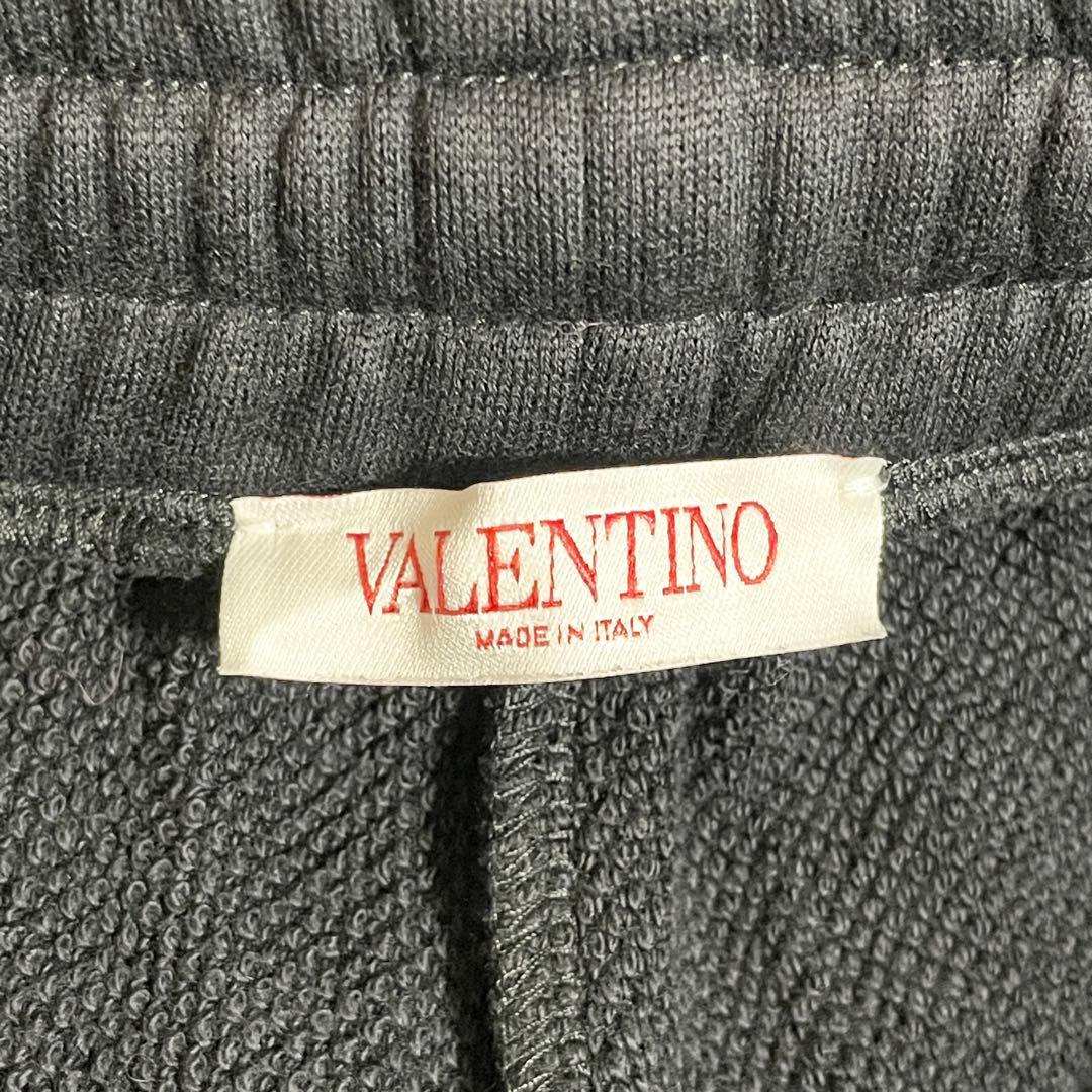 極美品　VALENTINO　バレンティノ　スウェット　パンツ　ブラック　黒　S