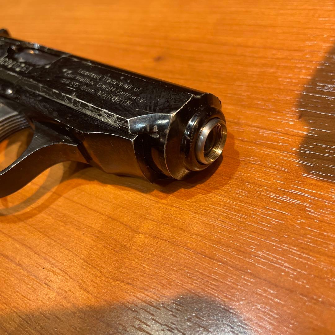 マルゼン ワルサムービープロップシリーズ　ワルサーPPK/S ビンテージ加工