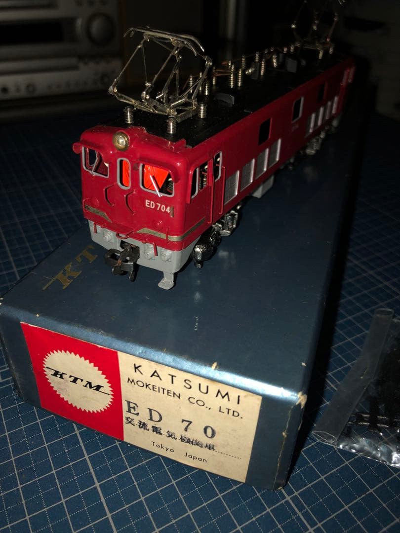 【通電のみ確認】カツミ HOゲージ鉄道模型　ＥＤ７０　KTM　KATSUMI