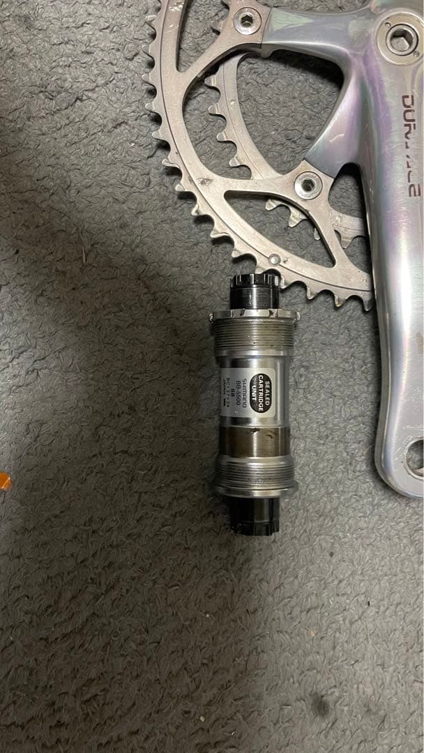 デュラエース クランクセット 9速 アルミニウム ボトムブラケット付き