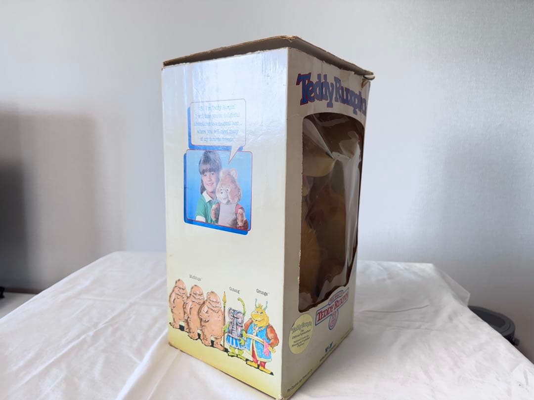 N*k様 テディラクスピン 本体、絵本２冊、カセットテープ２枚 昭和レ