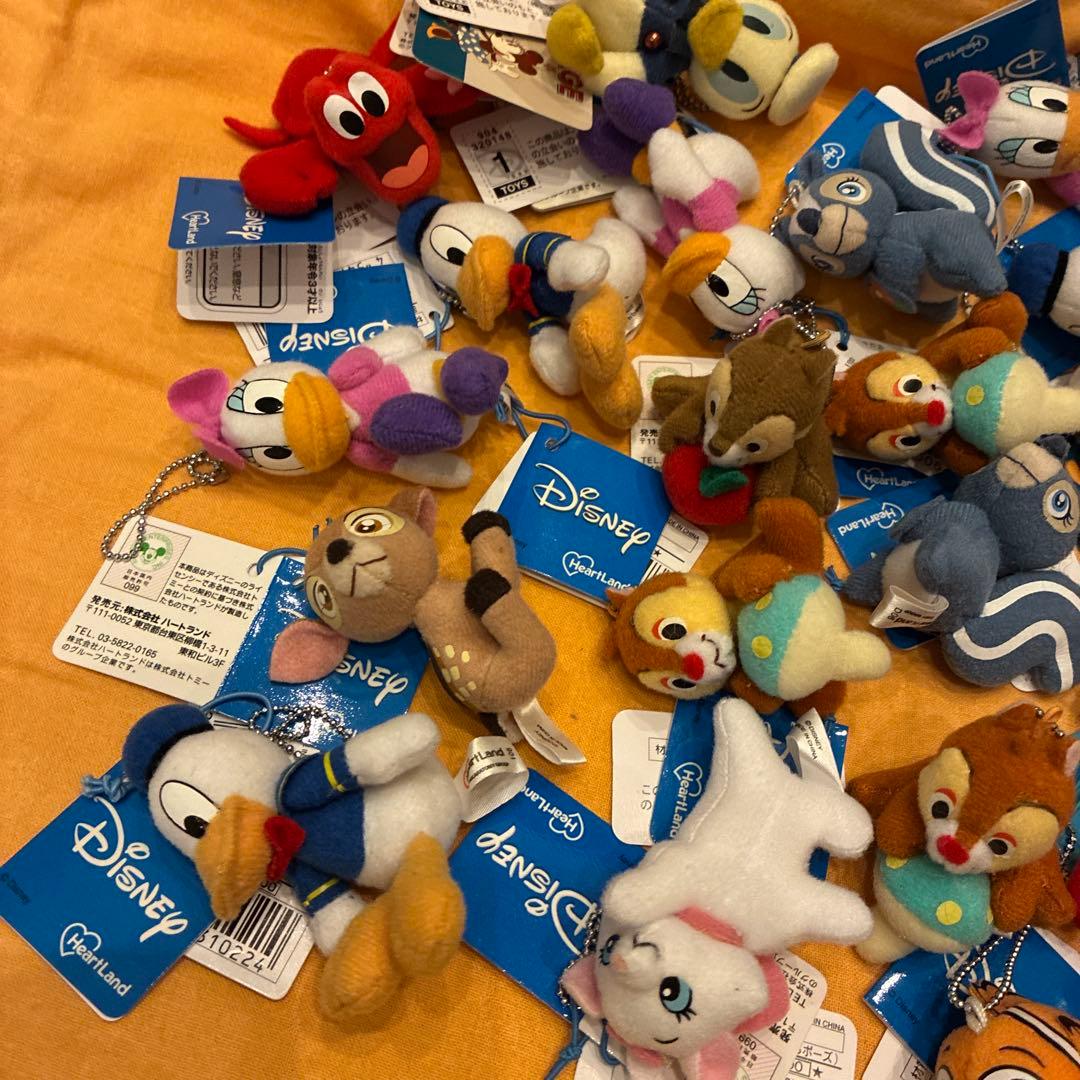 ディズニー　ミニマスコットキーチェーン　まとめ売り　20個