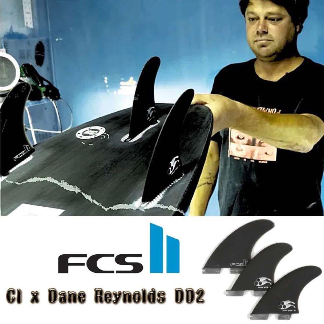 サーフィン・ボディボード FCS2 CI x Dane Reynolds DD2 Tri Fin PG L
