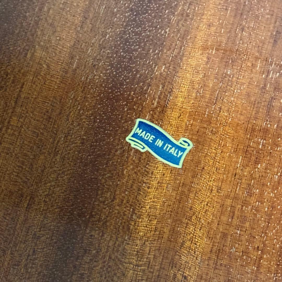 【イタリア製】象嵌細工　衣類かけ　ハンガーフック　壁掛け　木製花柄　アンティーク