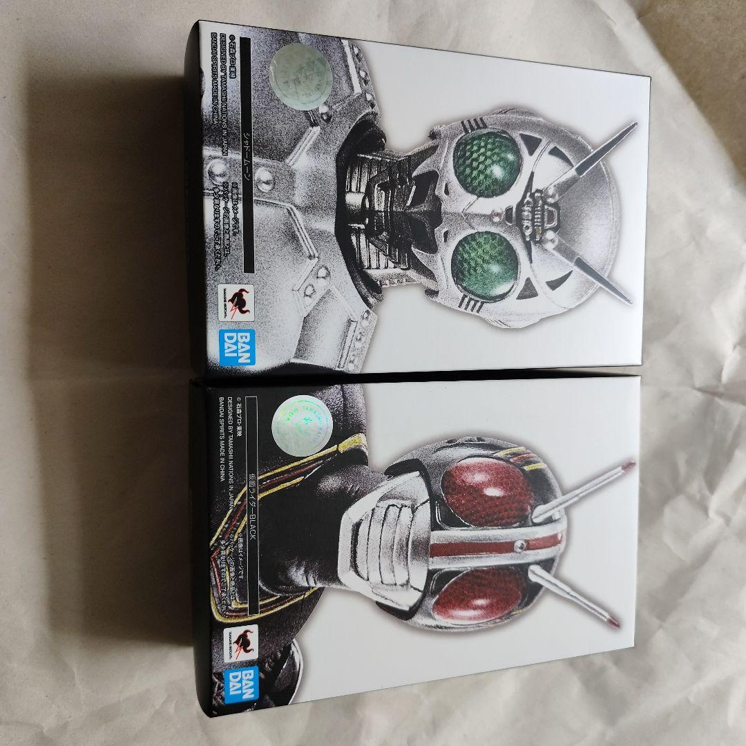 S.H.フィギュアーツ 仮面ライダーBlackとシャドームーン　真骨彫セット