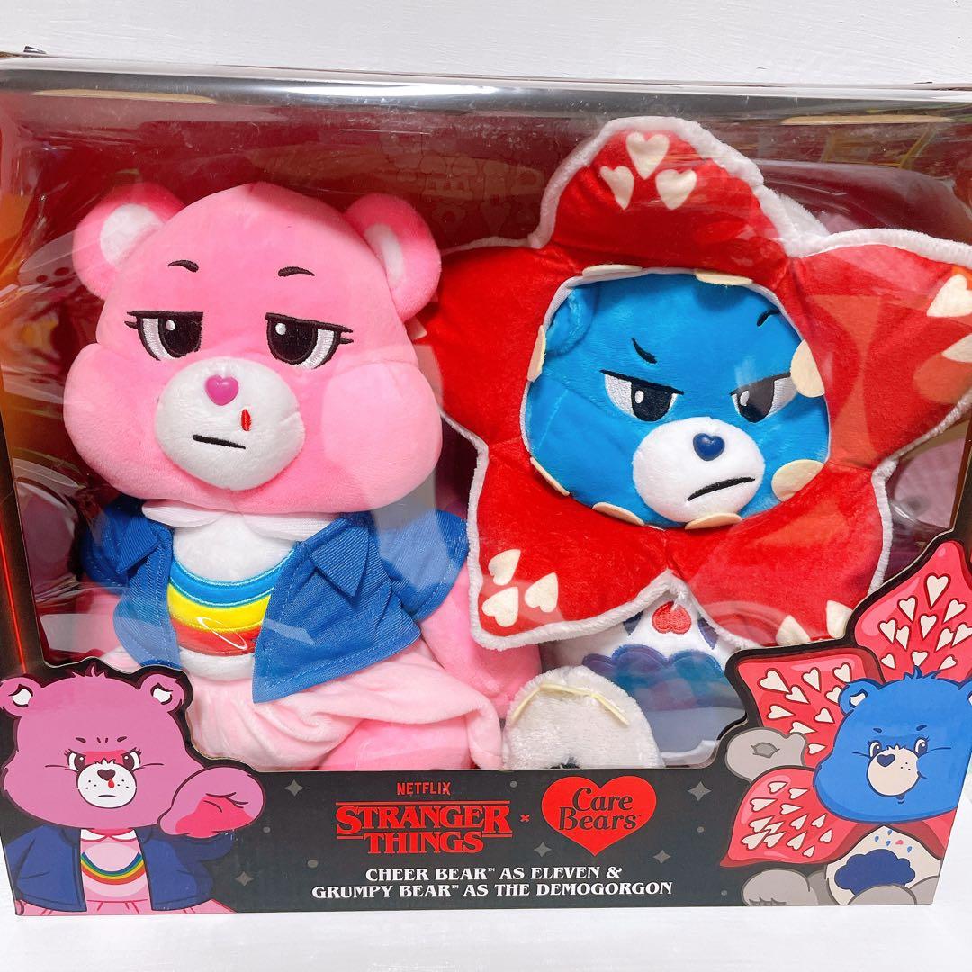 ストレンジャーシングス　ケアベア　コラボ　ぬいぐるみ　セット　デモゴルゴン