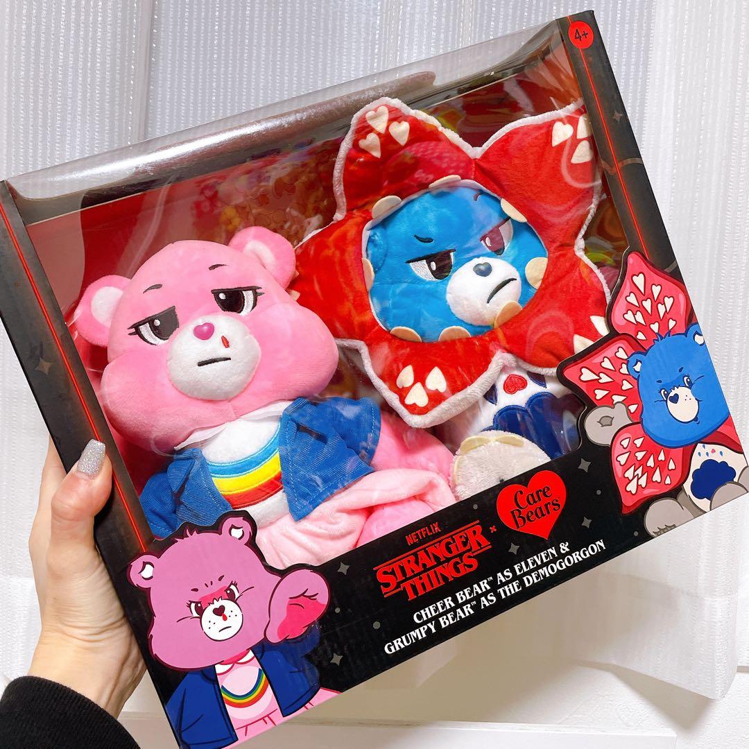ストレンジャーシングス　ケアベア　コラボ　ぬいぐるみ　セット　デモゴルゴン