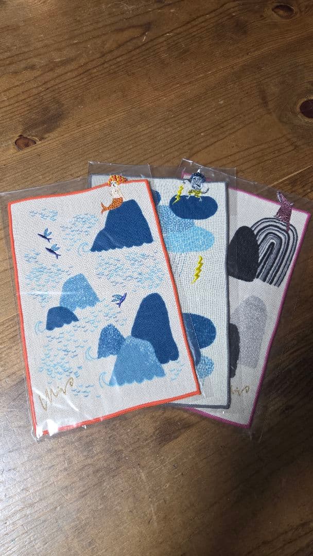 【moritaMiW】詩画作家森田MiW×タオルメーカー楠橋紋織のコラボハンカチ