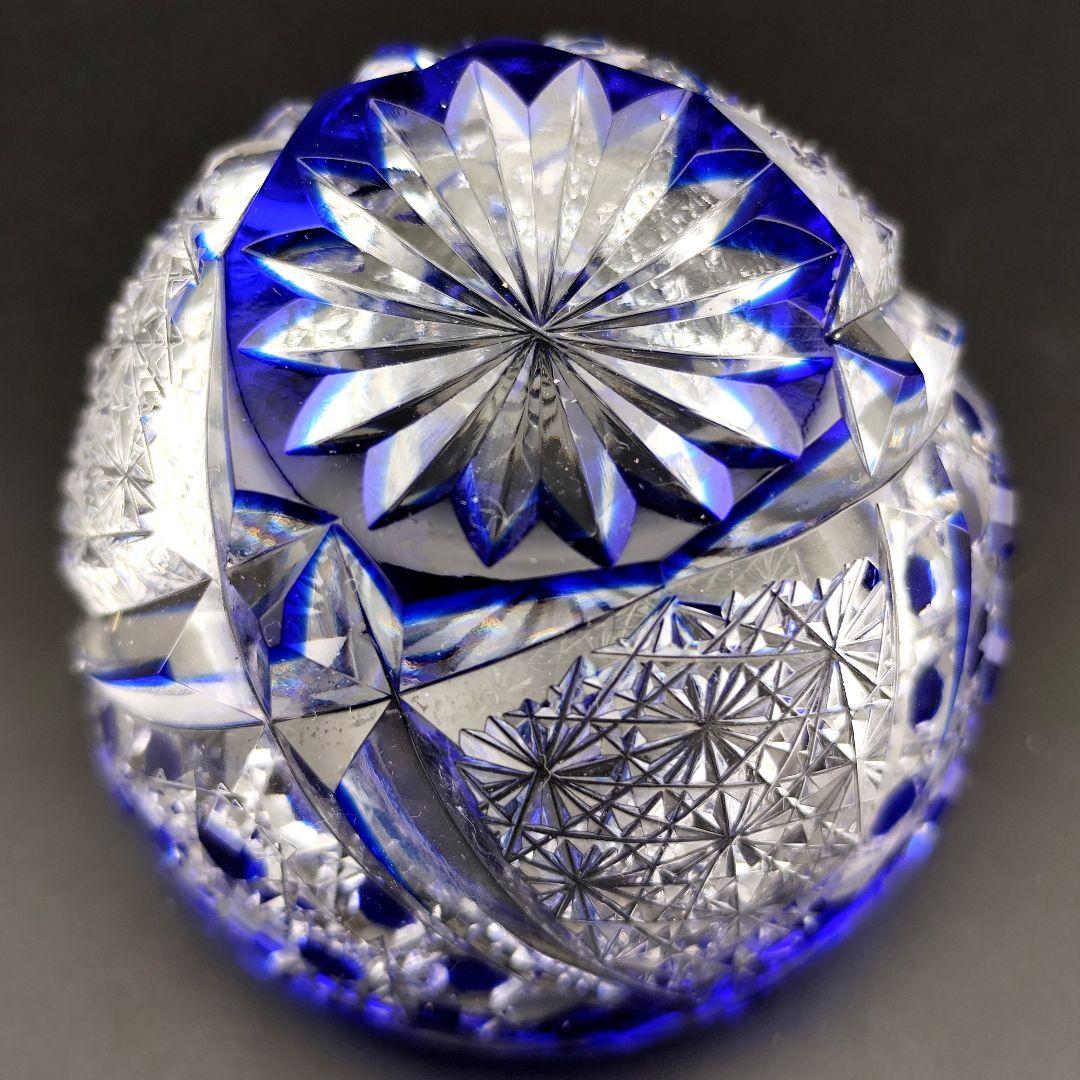 定価27500円？未使用美品☆木村泰典 猪口（切子 江戸切子 薩摩切子）