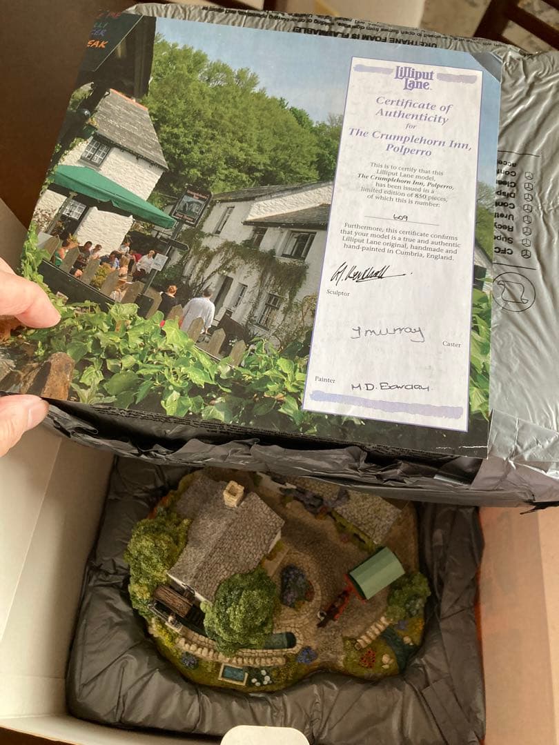 彫刻・オブジェ THE CRUMPLEHORN INN,POLPERRO