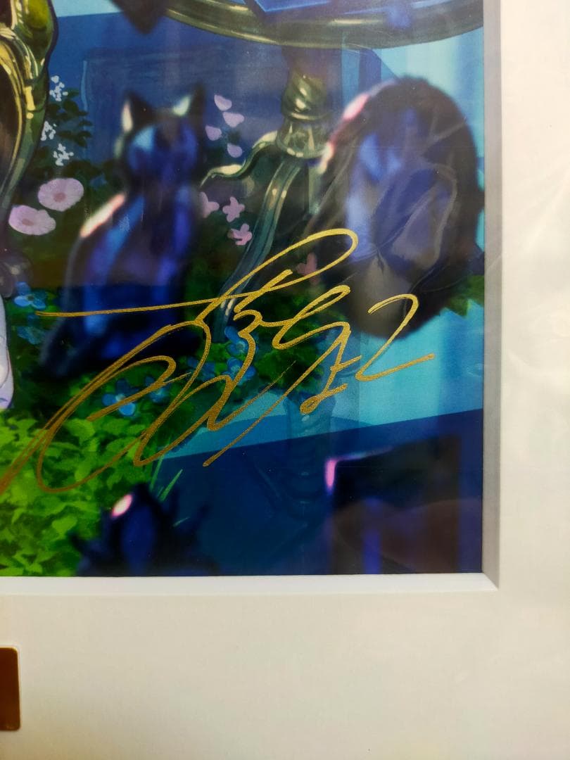 藤ちょこ 直筆サイン入り A4複製原画 アリスと記憶の御屋敷で