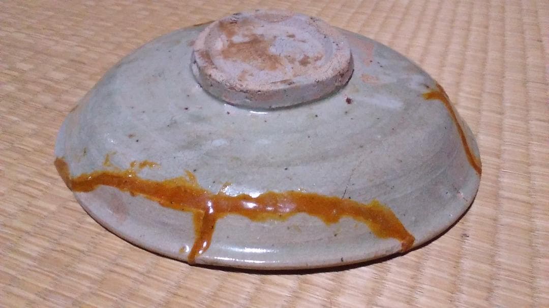 古唐津　絵唐津　大皿　発掘　呼継　径23.8cm