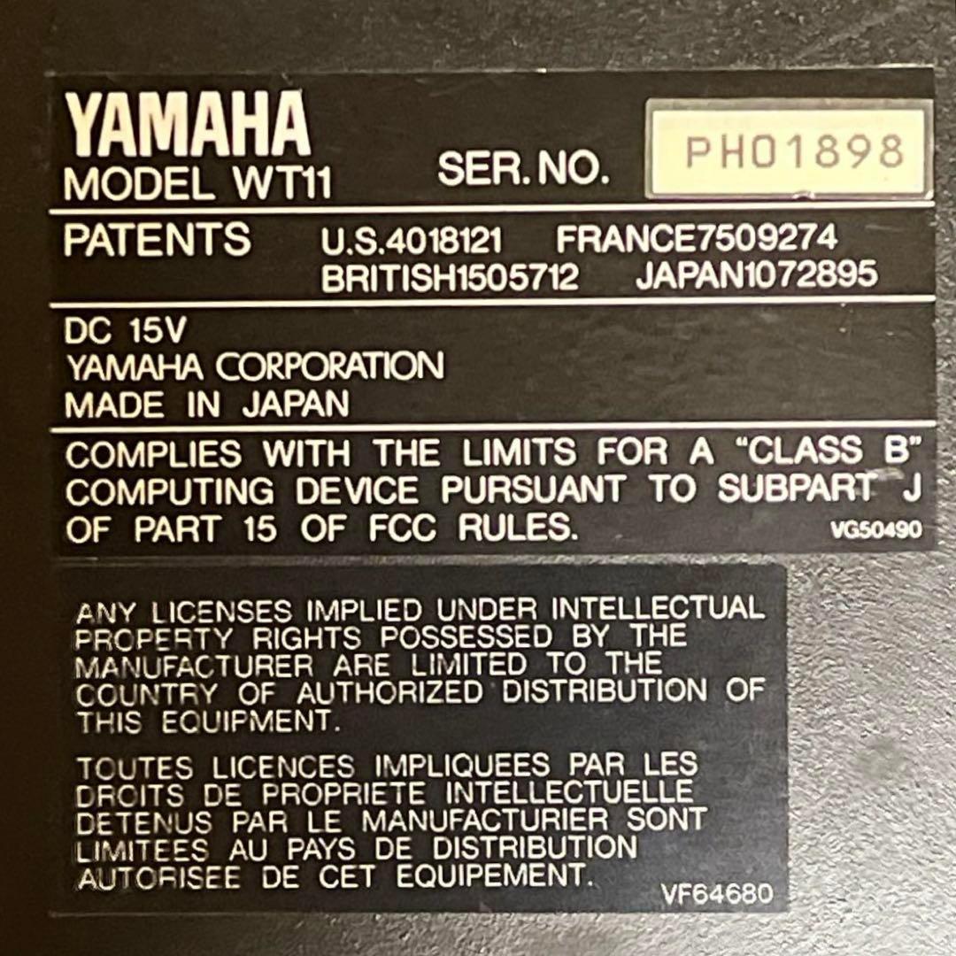 最安値 ヤマハ WT11 音源モジュール WIND TONE GENERATOR