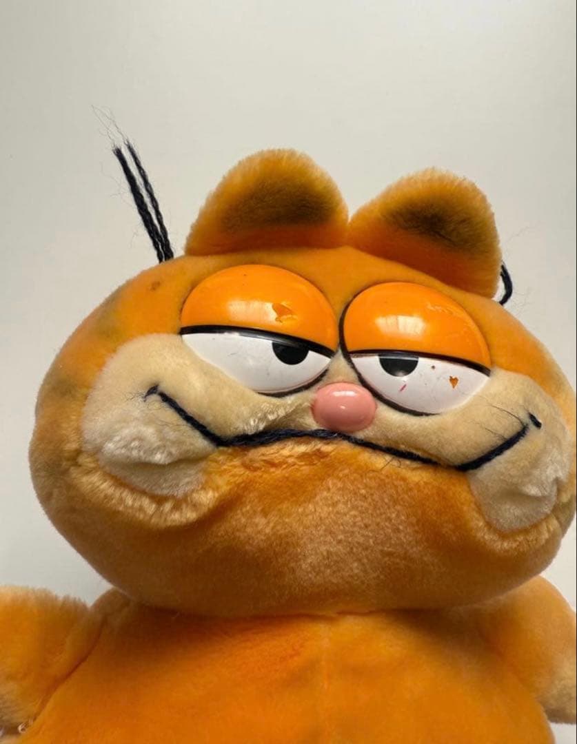 レア 80s ガーフィールド ぬいぐるみ 大きめサイズ DAKIN