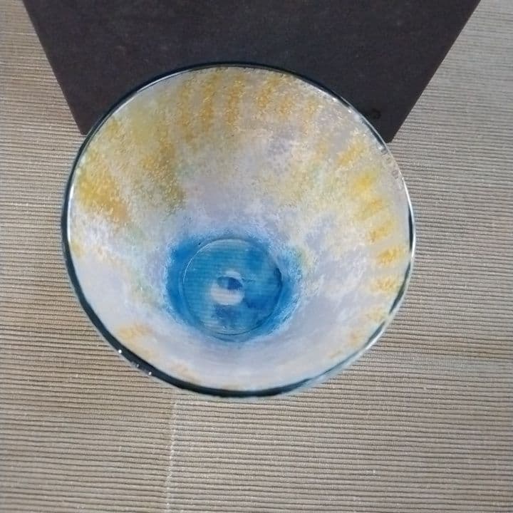 橋村野美知先生　硝子コップ2個セット 新品未使用自宅保管品