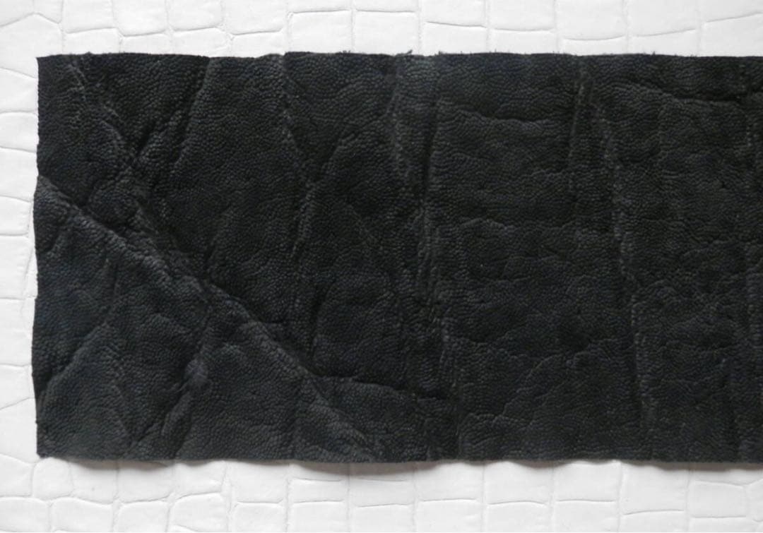 【極美品】象革 エレファント 本革 レザー ブラック ビリヤード グリップ