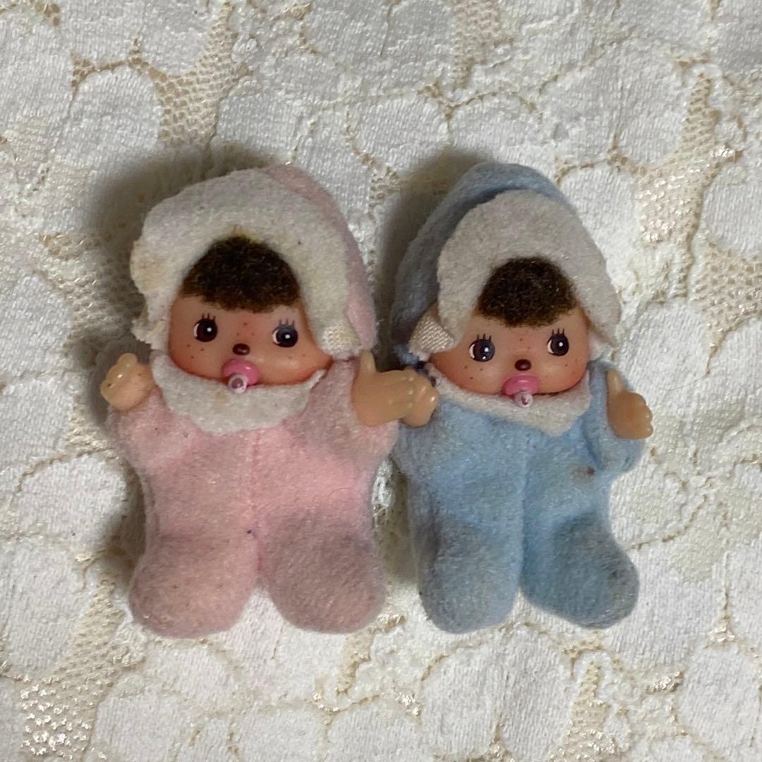 レア！　モンチッチ　コウノトリ　ぬいぐるみ　平成レトロ　ベビチッチ　非売品