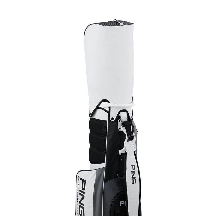 新品 PING ピン スタンド キャディバッグ ホワイト CB-P2405