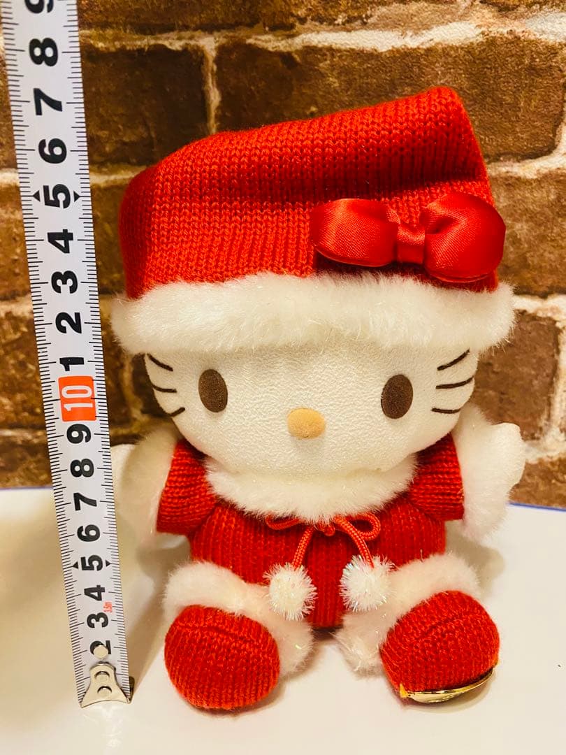 激レア❗️30周年限定品❗️ハローキティ スウェード調ぬいぐるみ！平成レトロ