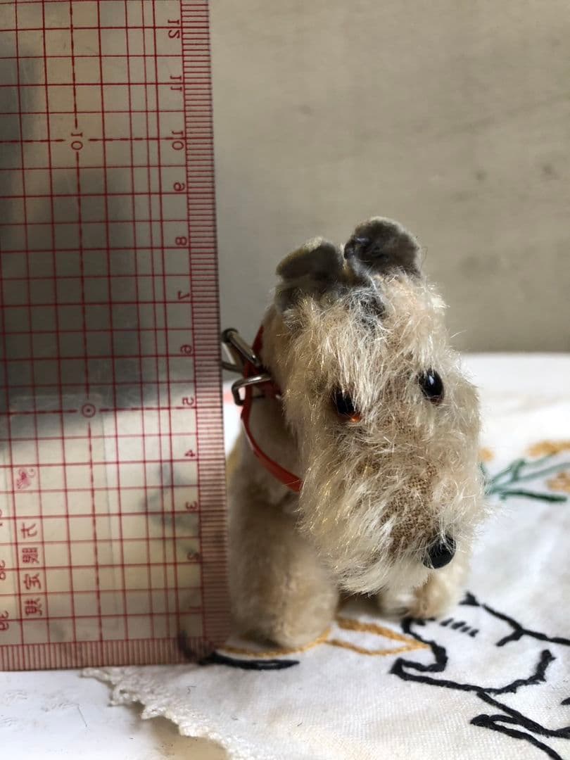 シュタイフ ミニシュナウザー犬Steiff Tessie Schnauzer
