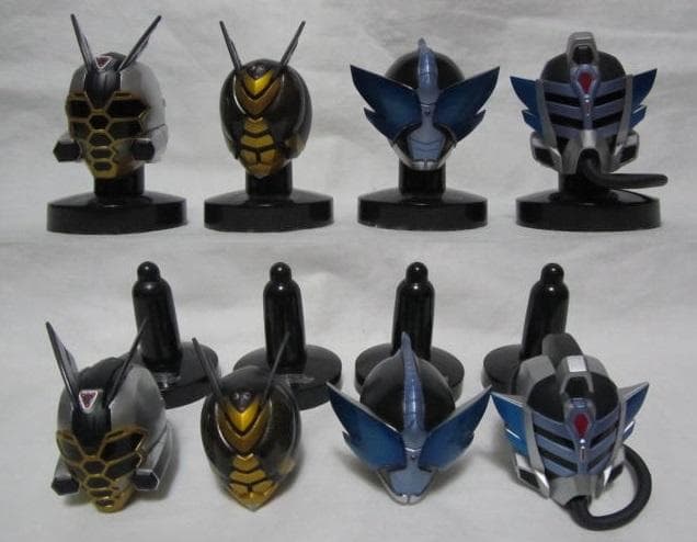 仮面ライダーマスクコレクション▼ライダーマスコレ▼仮面ライダーカブト▼１７種