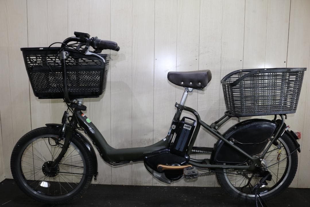 ヤマハPAS Kiss mini X982-0001 20型 8.7AH無光沢緑