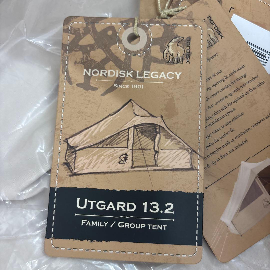 【新品】ノルディスク テント ウトガルド13.2(6人用) 【日本正規品】