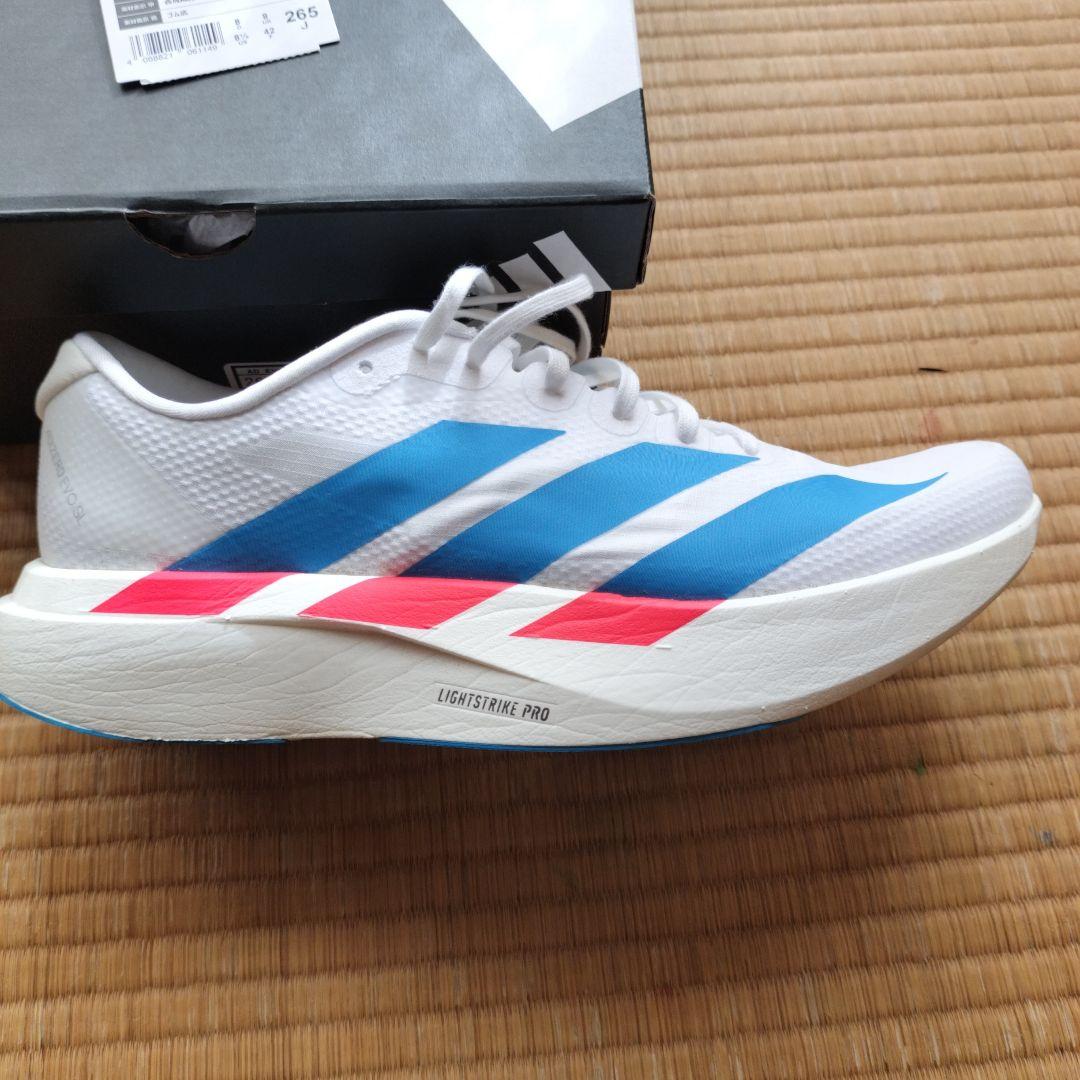 ADIZERO EVO SL WOVEN 26.5cm【限定色・2回使用】