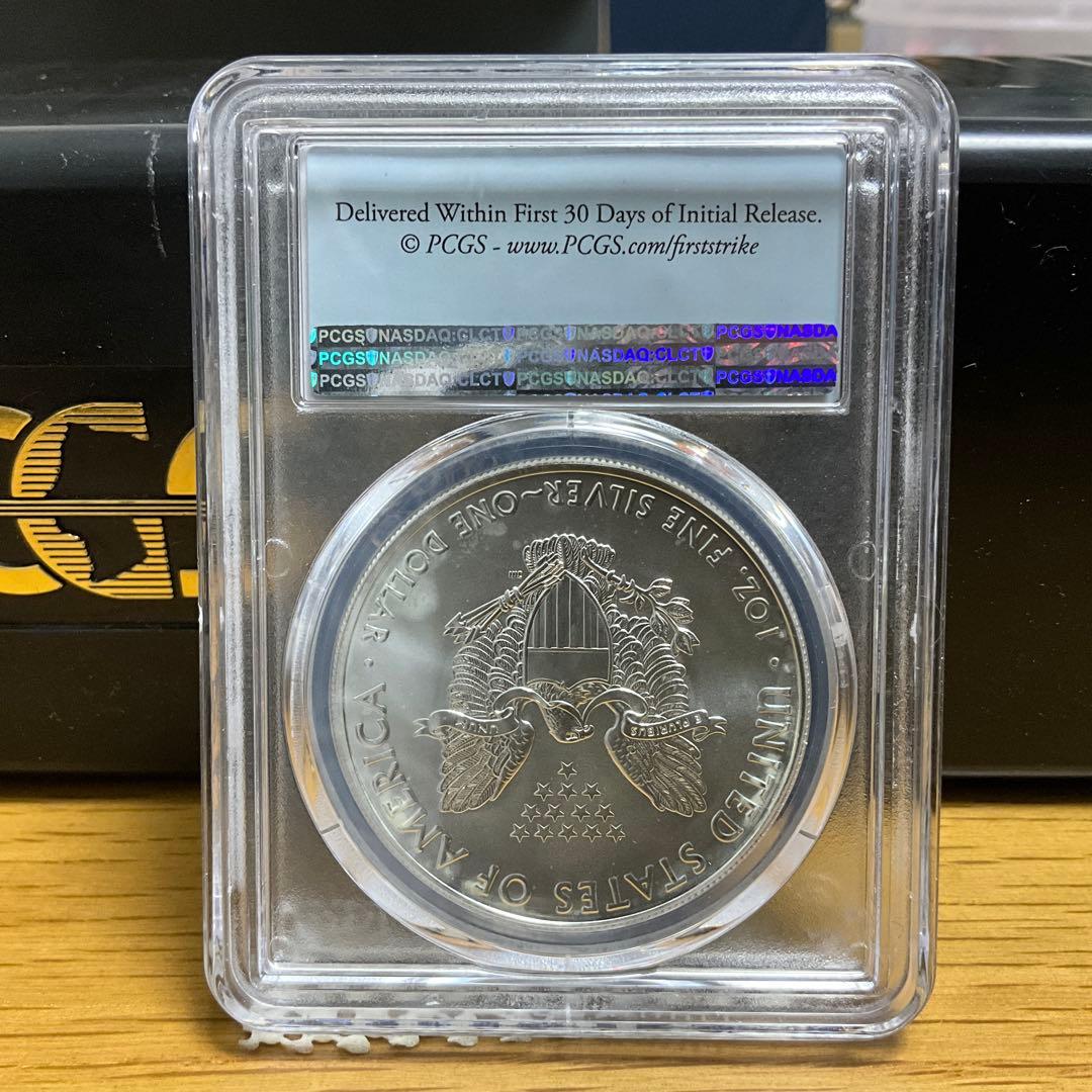 【新品】シルバー イーグル銀貨2021 Eagle PCGS MS70 T1