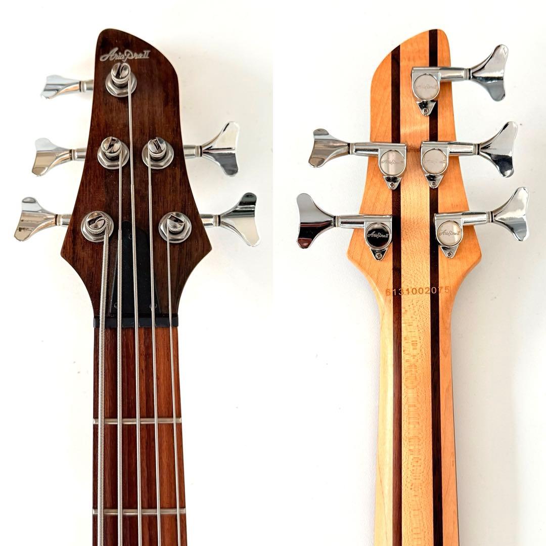 【極美品】Aria Pro Ⅱ IGB-55ROSE 5弦ベース アリアプロ