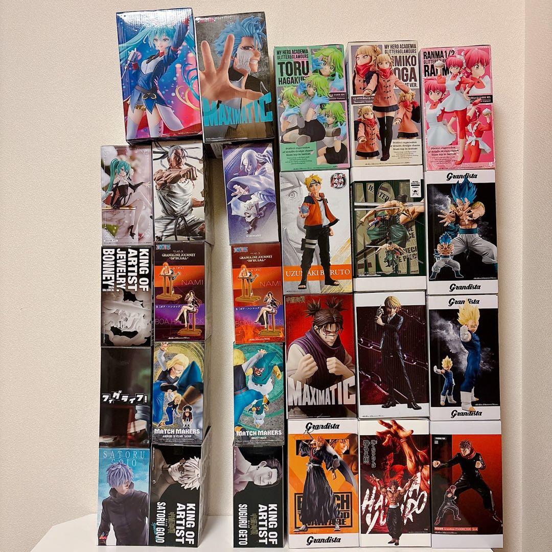 新品未開封 フィギュア26種 BLEACH・僕のヒーローアカデミア・初音ミク