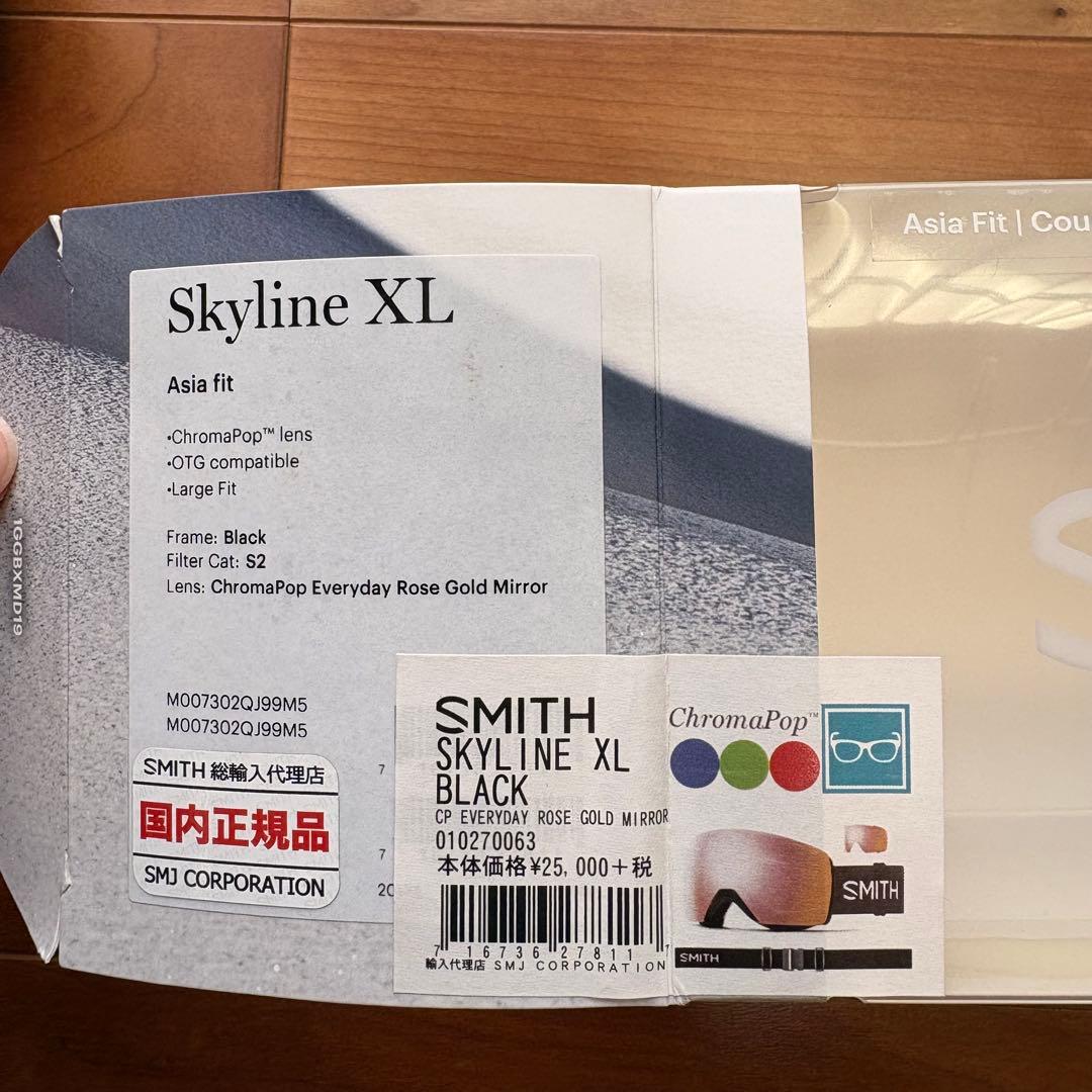 スキー・スノーボードアクセサリー SMITH SKYLINE XL