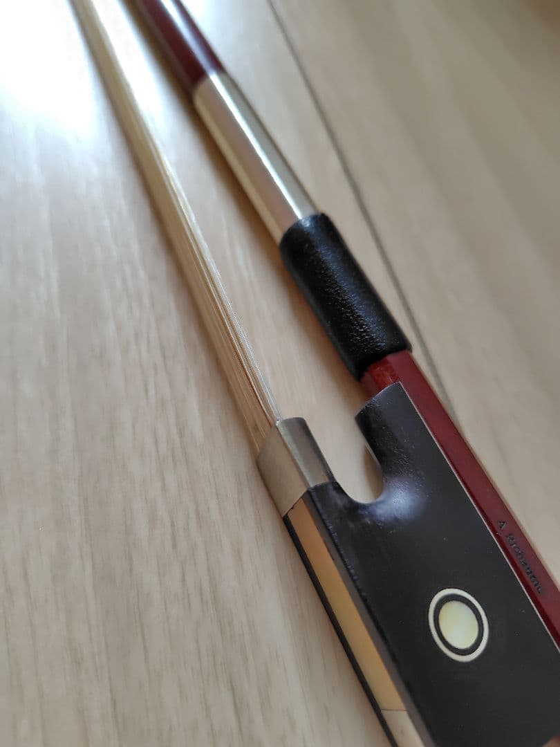 【最終価格／出品9月末迄】チェロ弓 A.Richaume 刻印 USED美品