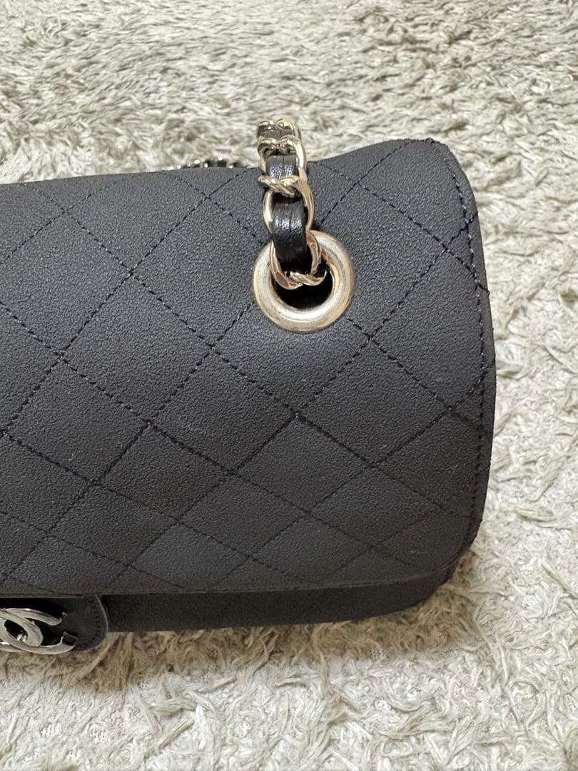 ③バックスキン風　　チェーンバッグ　ノベルティ