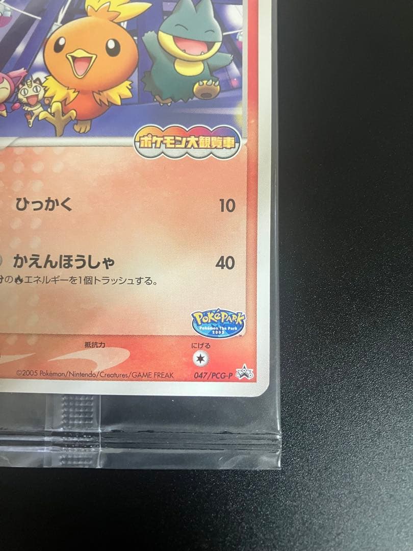 ポケモンカード ポケパークのアチャモ 047/PCG-P 限定プロモ 未開封