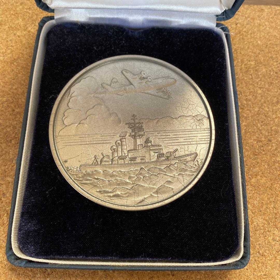 海上自衛隊　創設30周年記念　大型メダル